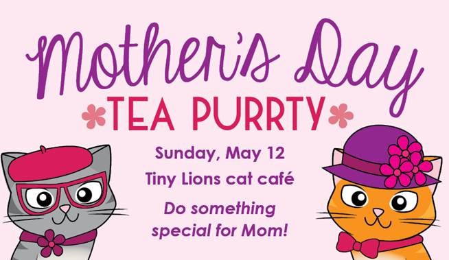 Mothers Day Tea Purrty 2019