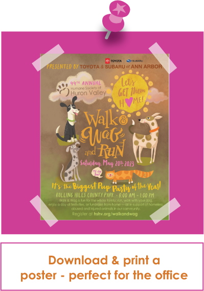 Download the Walk &amp; Wag poster